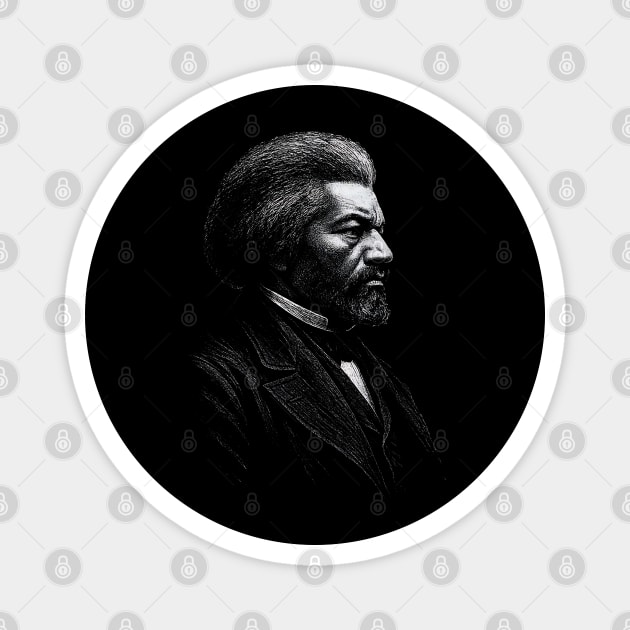 Frederick Douglass Magnet by UrbanLifeApparel